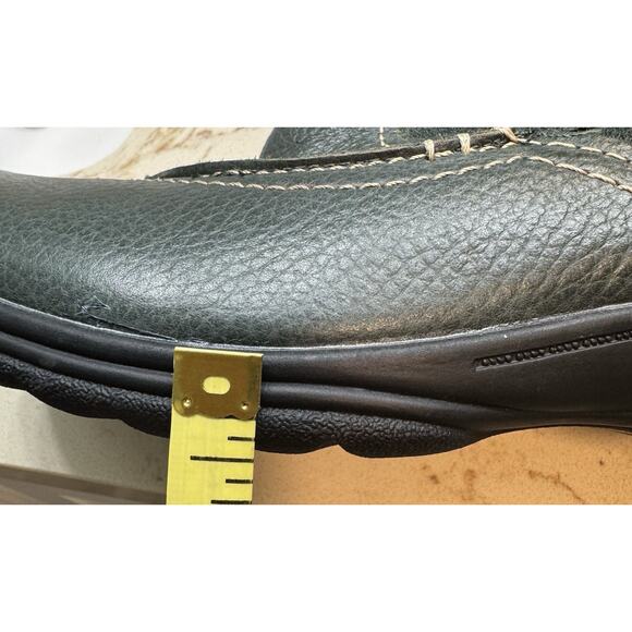 Earth Origins Dayton 10M Green Boots Suede Leather Zip Buckle Detail Preowned - Picture 15 of 15